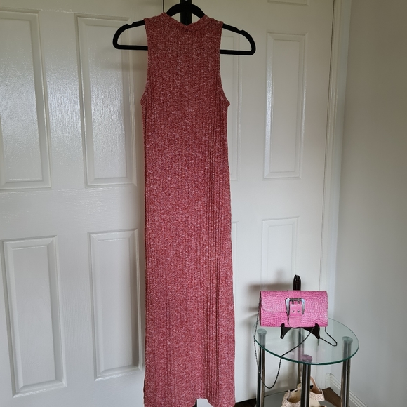 Ice M Red Maxi Long Dress with Sides Slits | Formal Red Dress Birthday - Picture 7 of 9